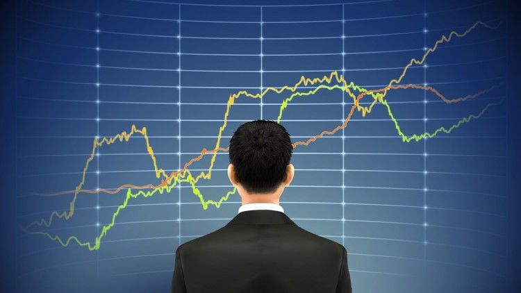 a man look at charts - stock trading at Simba Stocks